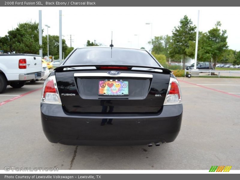 Black Ebony / Charcoal Black 2008 Ford Fusion SEL