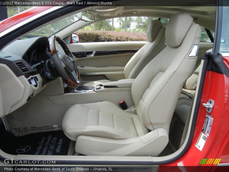 Mars Red / Almond/Mocha 2012 Mercedes-Benz E 350 Coupe