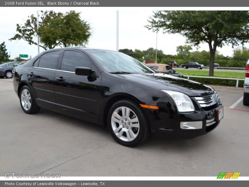 Black Ebony / Charcoal Black 2008 Ford Fusion SEL