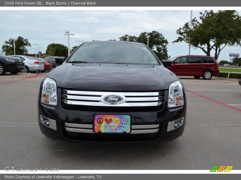 Black Ebony / Charcoal Black 2008 Ford Fusion SEL