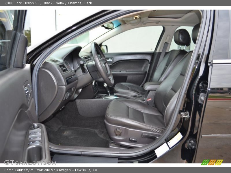 Black Ebony / Charcoal Black 2008 Ford Fusion SEL