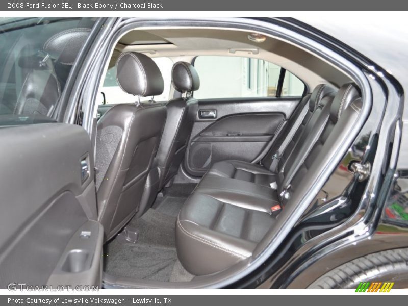 Black Ebony / Charcoal Black 2008 Ford Fusion SEL