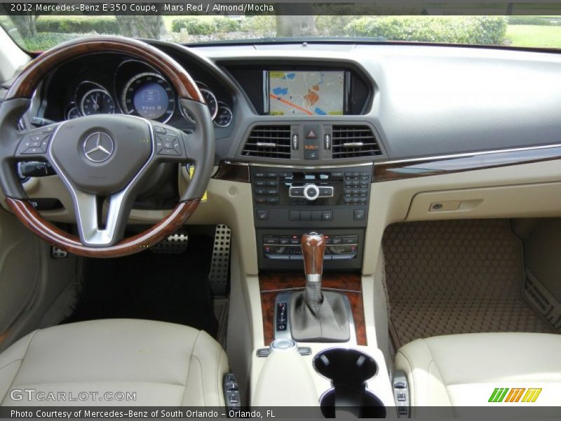 Mars Red / Almond/Mocha 2012 Mercedes-Benz E 350 Coupe