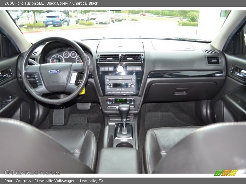 Black Ebony / Charcoal Black 2008 Ford Fusion SEL
