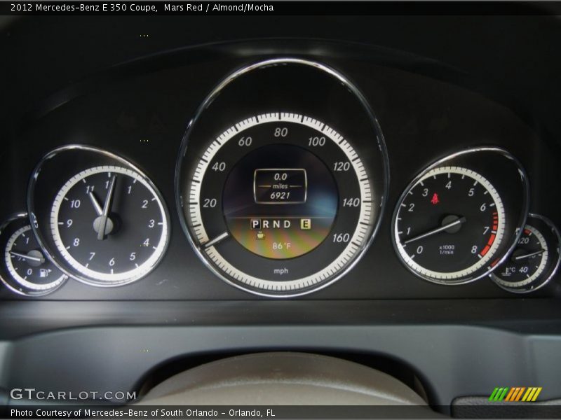 Mars Red / Almond/Mocha 2012 Mercedes-Benz E 350 Coupe