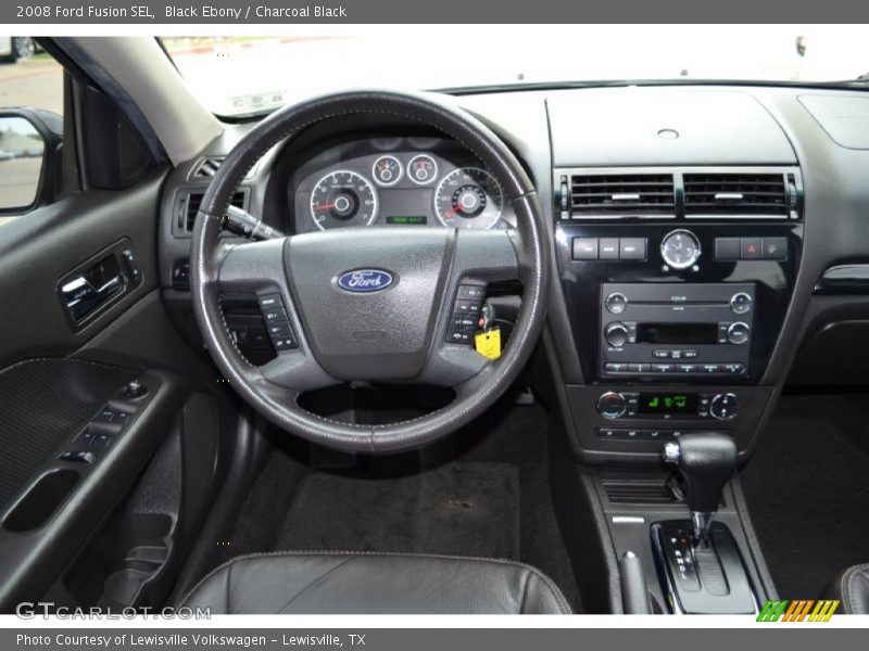 Black Ebony / Charcoal Black 2008 Ford Fusion SEL