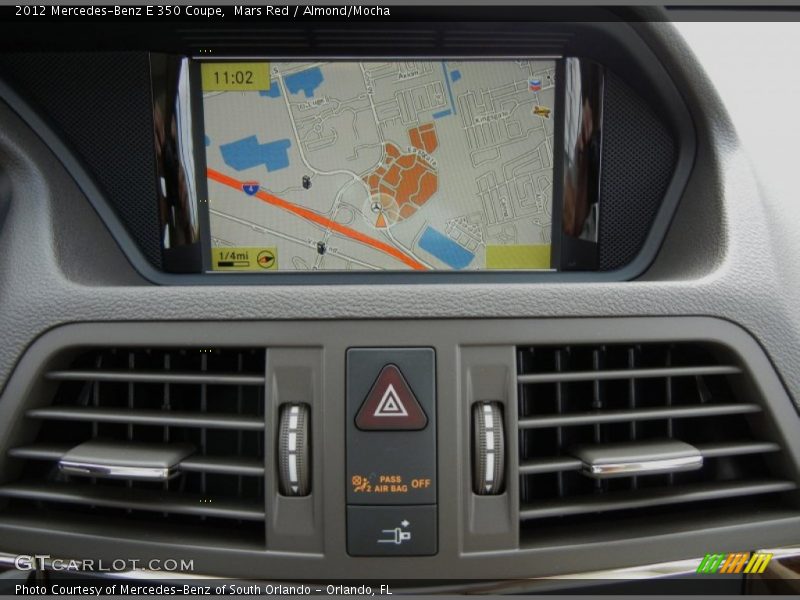 Mars Red / Almond/Mocha 2012 Mercedes-Benz E 350 Coupe