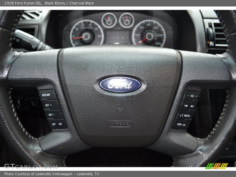 Black Ebony / Charcoal Black 2008 Ford Fusion SEL