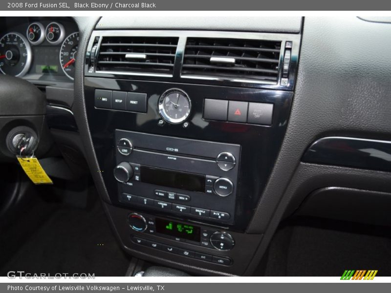 Black Ebony / Charcoal Black 2008 Ford Fusion SEL