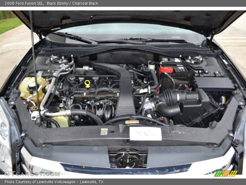 Black Ebony / Charcoal Black 2008 Ford Fusion SEL