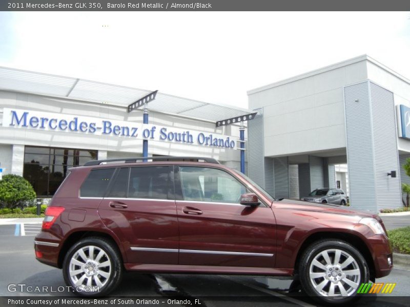 Barolo Red Metallic / Almond/Black 2011 Mercedes-Benz GLK 350