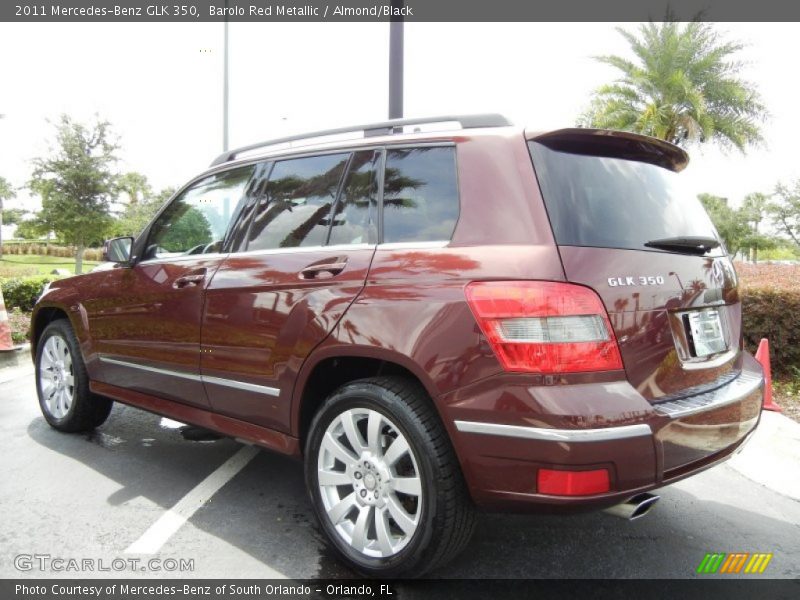 Barolo Red Metallic / Almond/Black 2011 Mercedes-Benz GLK 350