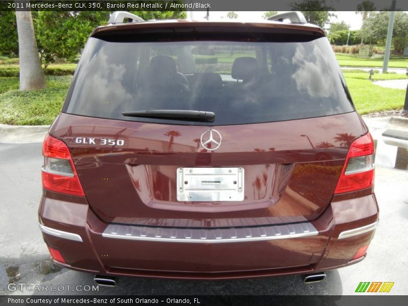 Barolo Red Metallic / Almond/Black 2011 Mercedes-Benz GLK 350