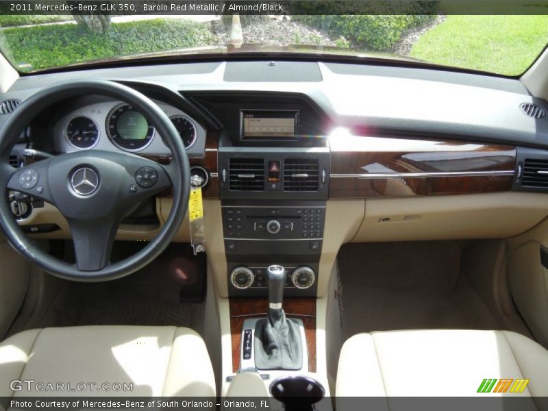Barolo Red Metallic / Almond/Black 2011 Mercedes-Benz GLK 350