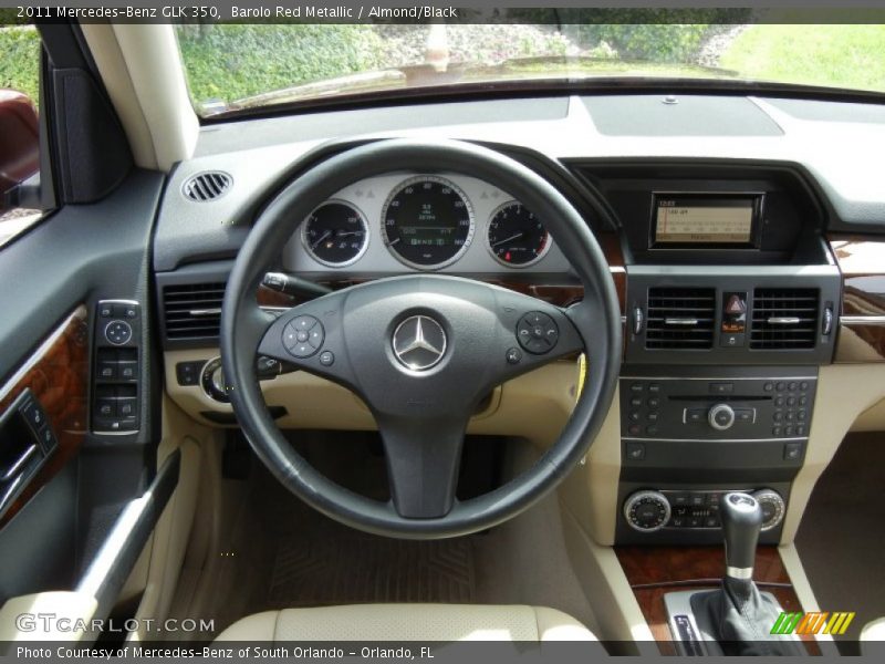 Barolo Red Metallic / Almond/Black 2011 Mercedes-Benz GLK 350