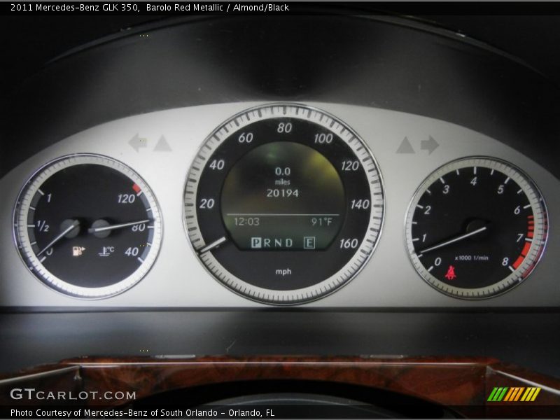 Barolo Red Metallic / Almond/Black 2011 Mercedes-Benz GLK 350