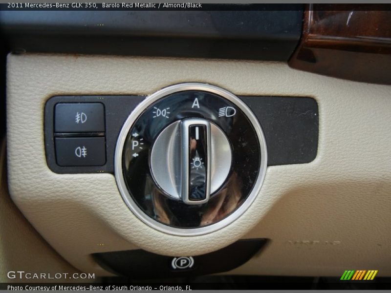 Barolo Red Metallic / Almond/Black 2011 Mercedes-Benz GLK 350