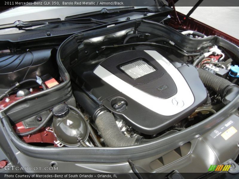 Barolo Red Metallic / Almond/Black 2011 Mercedes-Benz GLK 350