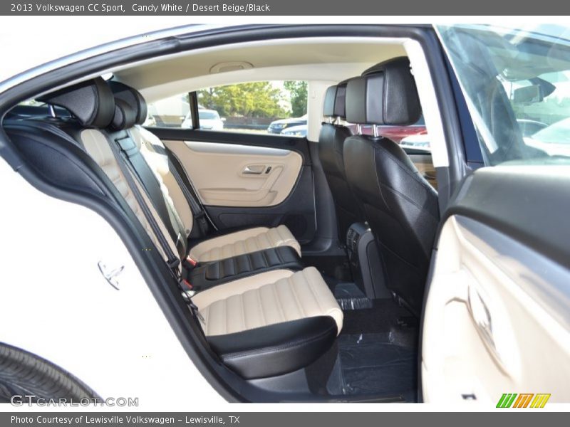 Candy White / Desert Beige/Black 2013 Volkswagen CC Sport