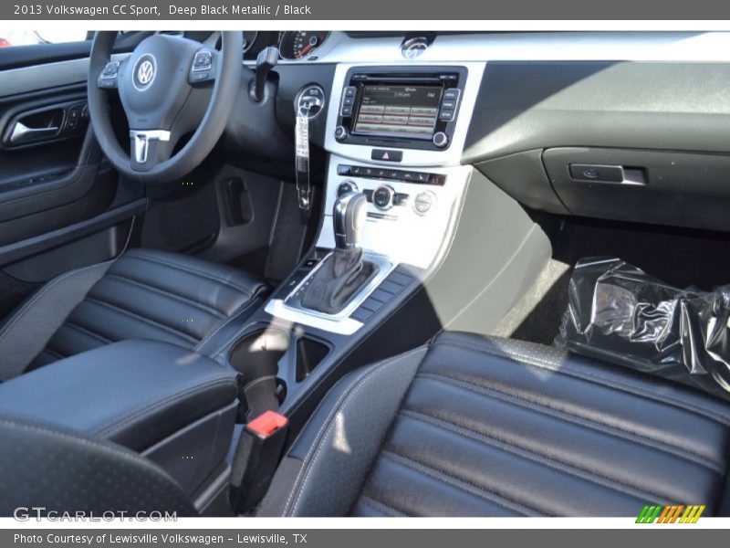 Deep Black Metallic / Black 2013 Volkswagen CC Sport