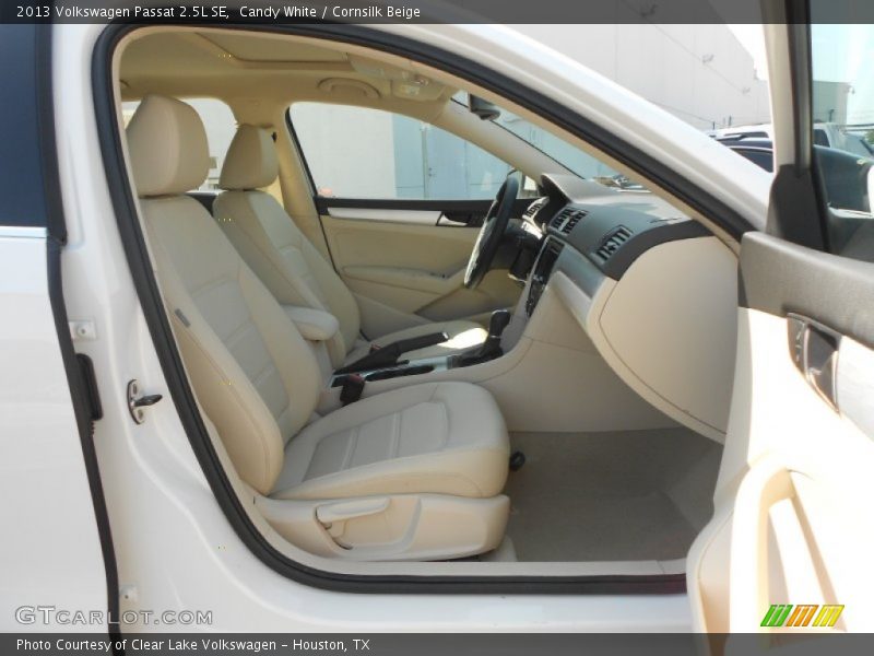 Candy White / Cornsilk Beige 2013 Volkswagen Passat 2.5L SE