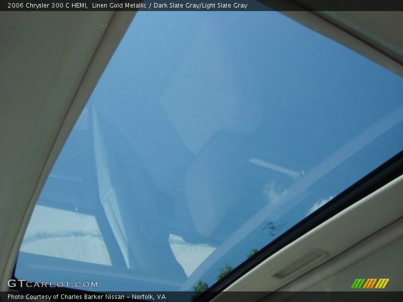 Linen Gold Metallic / Dark Slate Gray/Light Slate Gray 2006 Chrysler 300 C HEMI
