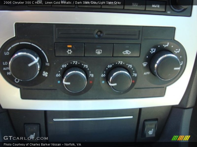Linen Gold Metallic / Dark Slate Gray/Light Slate Gray 2006 Chrysler 300 C HEMI