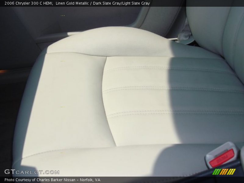 Linen Gold Metallic / Dark Slate Gray/Light Slate Gray 2006 Chrysler 300 C HEMI