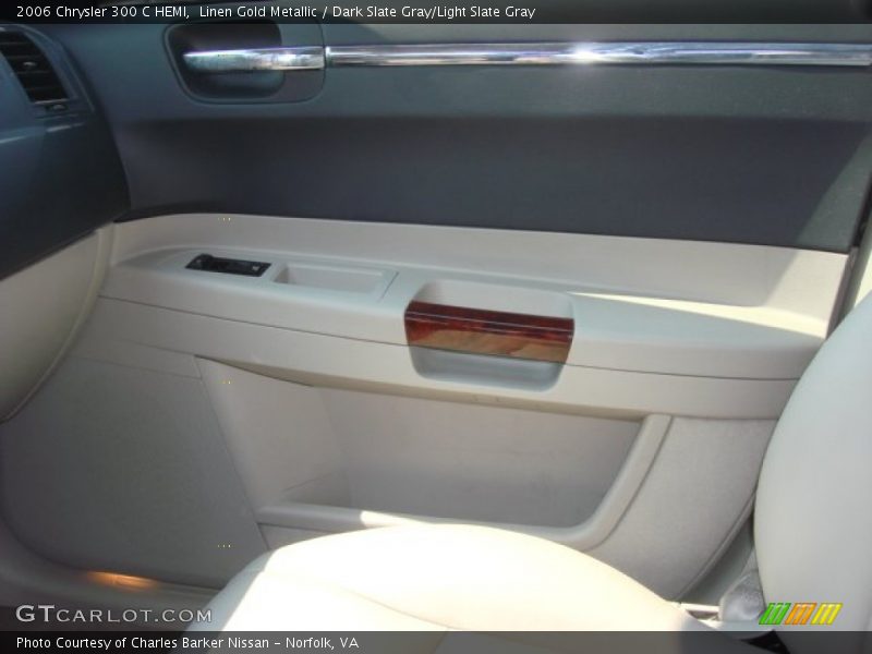 Linen Gold Metallic / Dark Slate Gray/Light Slate Gray 2006 Chrysler 300 C HEMI