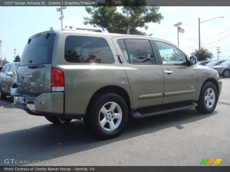 Granite / Graphite/Titanium 2007 Nissan Armada SE
