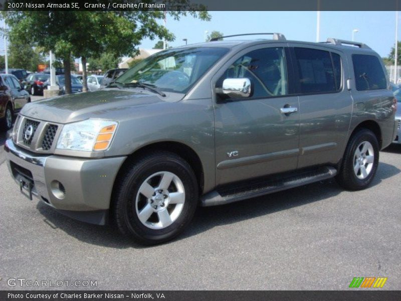 Granite / Graphite/Titanium 2007 Nissan Armada SE