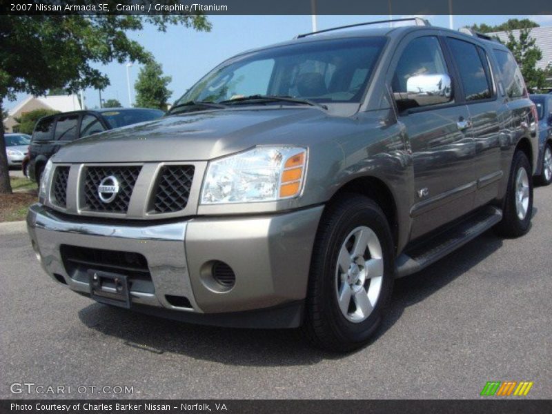 Granite / Graphite/Titanium 2007 Nissan Armada SE
