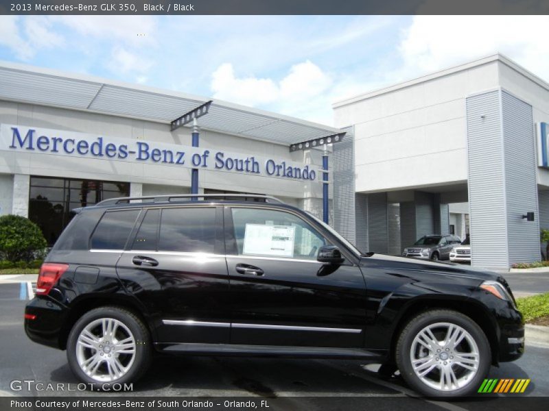 Black / Black 2013 Mercedes-Benz GLK 350