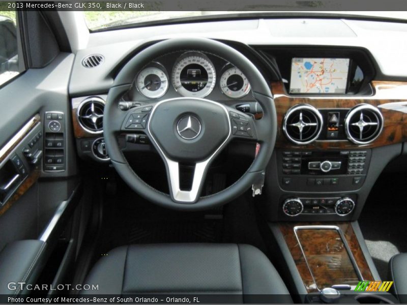 Dashboard of 2013 GLK 350