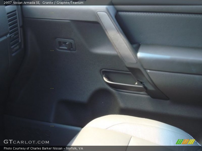Granite / Graphite/Titanium 2007 Nissan Armada SE