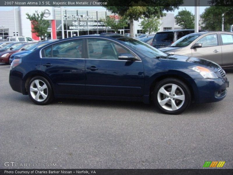 Majestic Blue Metallic / Charcoal 2007 Nissan Altima 3.5 SE
