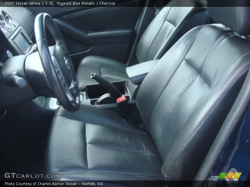Majestic Blue Metallic / Charcoal 2007 Nissan Altima 3.5 SE
