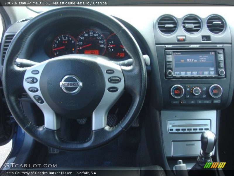 Majestic Blue Metallic / Charcoal 2007 Nissan Altima 3.5 SE