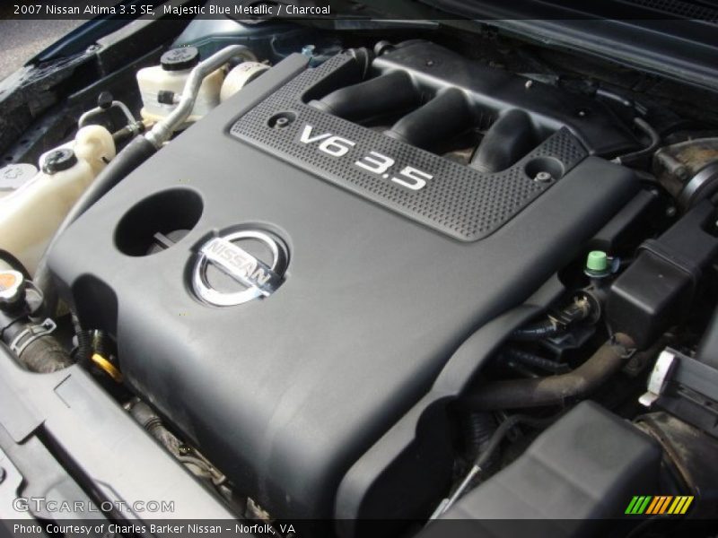 Majestic Blue Metallic / Charcoal 2007 Nissan Altima 3.5 SE
