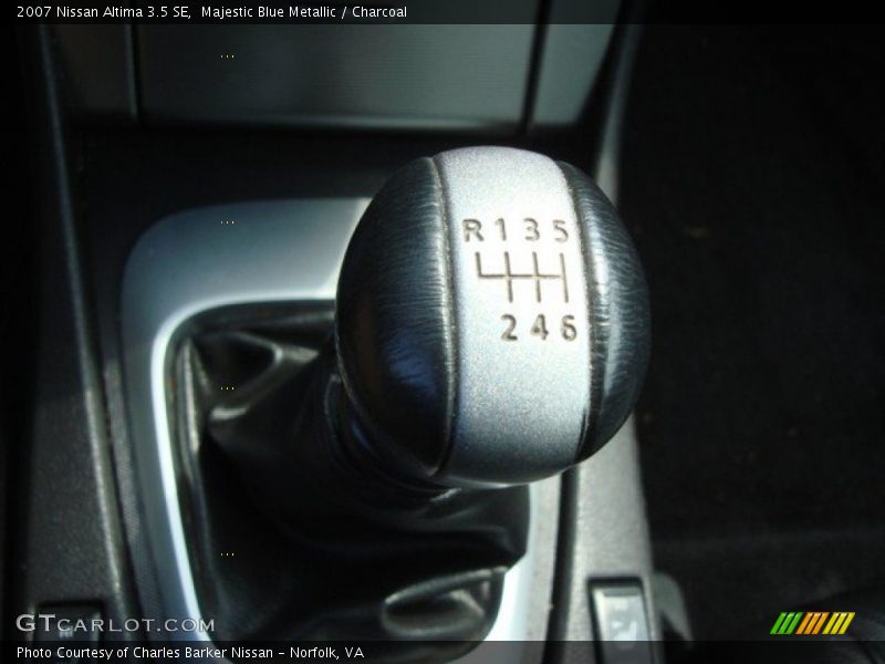 Majestic Blue Metallic / Charcoal 2007 Nissan Altima 3.5 SE