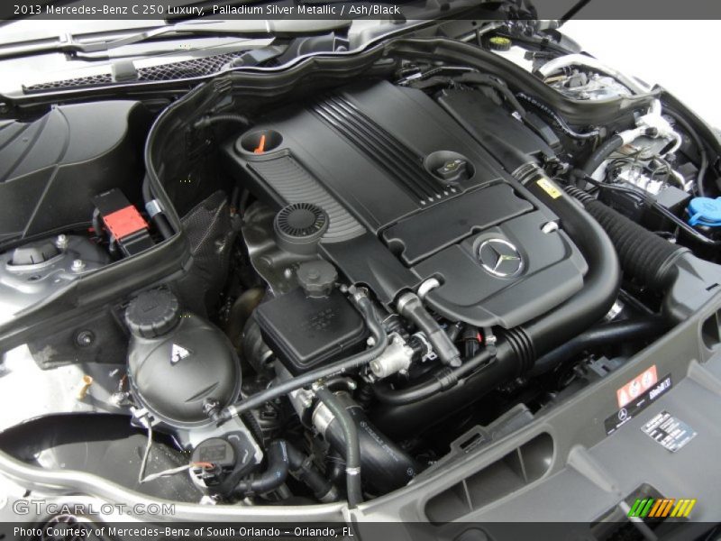  2013 C 250 Luxury Engine - 1.8 Liter DI Turbocharged DOHC 16-Valve VVT 4 Cylinder