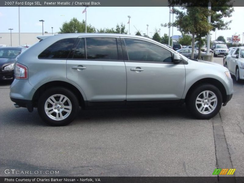 Pewter Metallic / Charcoal Black 2007 Ford Edge SEL