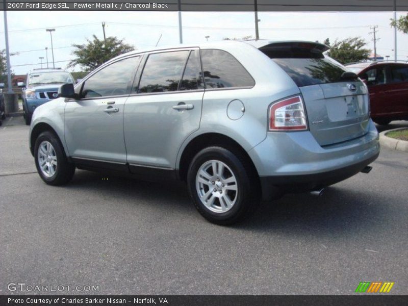 Pewter Metallic / Charcoal Black 2007 Ford Edge SEL