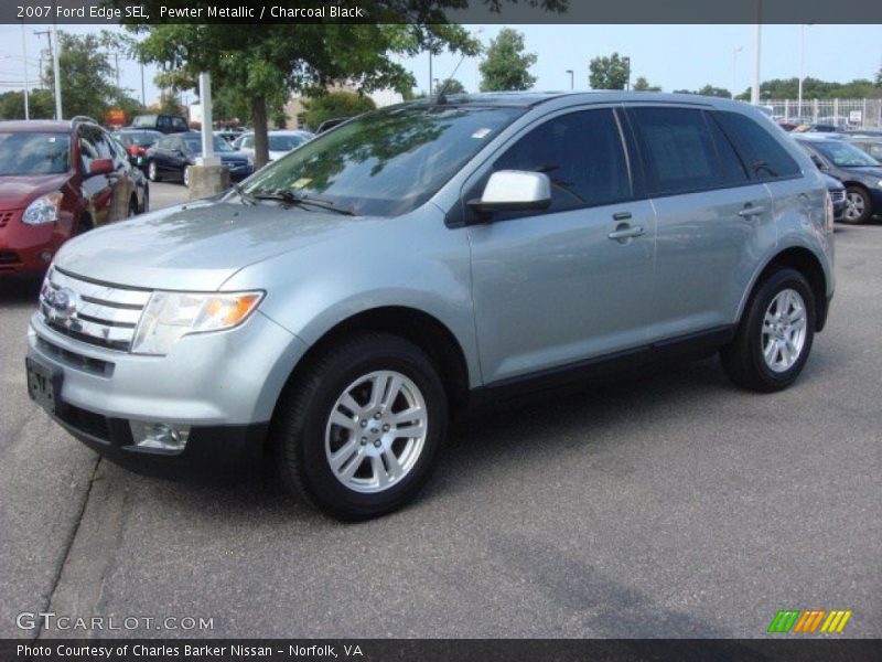Pewter Metallic / Charcoal Black 2007 Ford Edge SEL