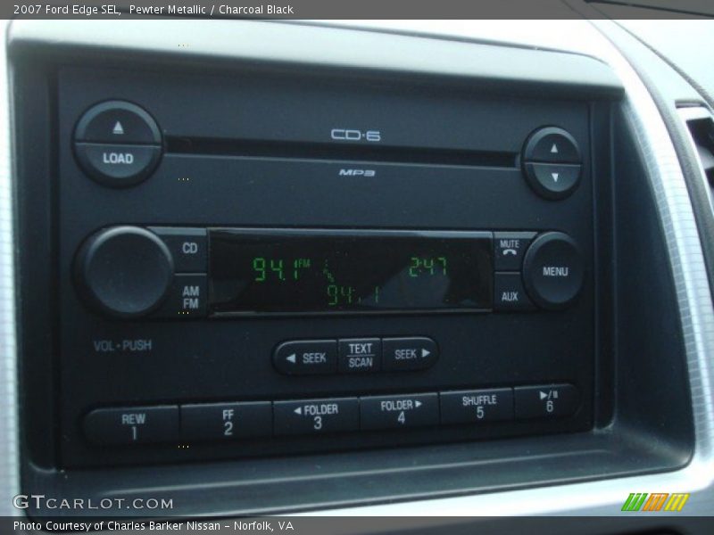 Audio System of 2007 Edge SEL