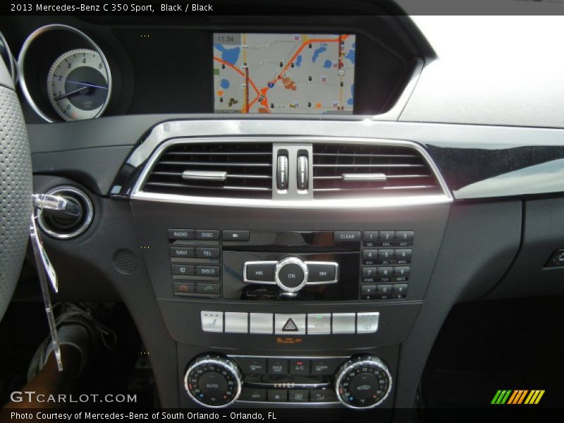 Controls of 2013 C 350 Sport