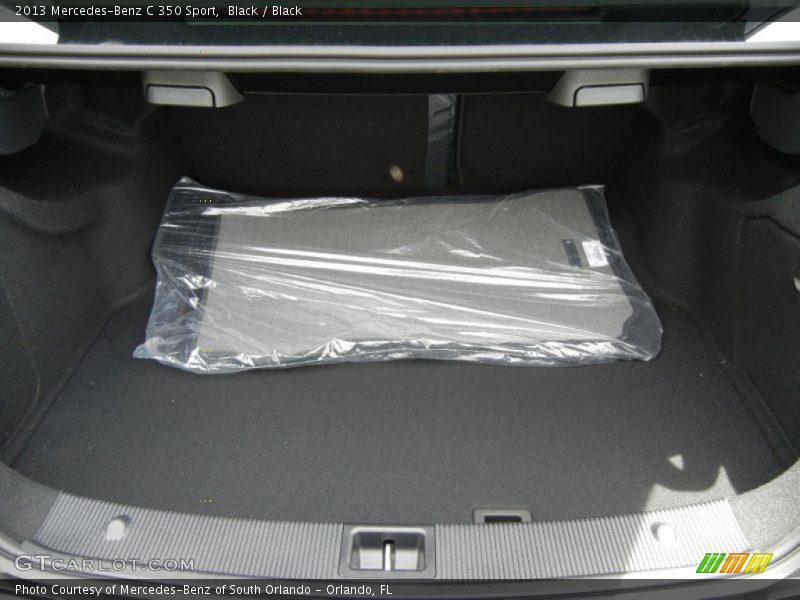 Black / Black 2013 Mercedes-Benz C 350 Sport