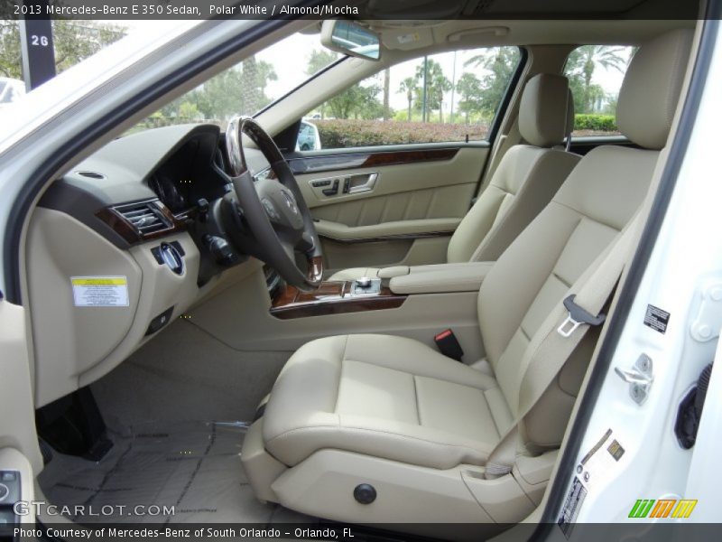 Polar White / Almond/Mocha 2013 Mercedes-Benz E 350 Sedan