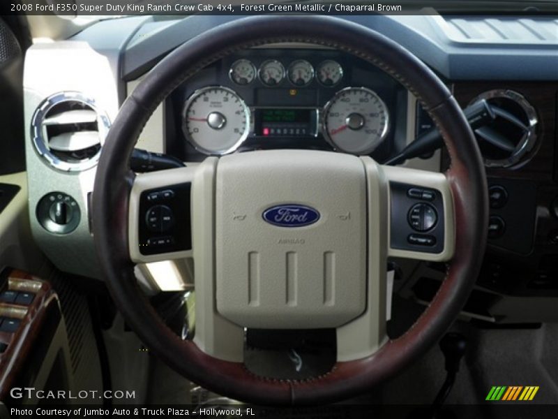  2008 F350 Super Duty King Ranch Crew Cab 4x4 Steering Wheel