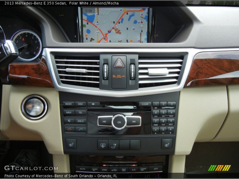 Polar White / Almond/Mocha 2013 Mercedes-Benz E 350 Sedan